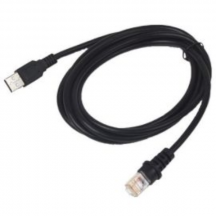 Cable, RS-232, 9P, Male, Beetle POS, Straight, CAB-389, Power Off Terminal, 6.5 ft.