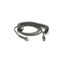 Cable, USB, Type A, Enhanced, Coiled, Power Off Terminal, 5 Meters